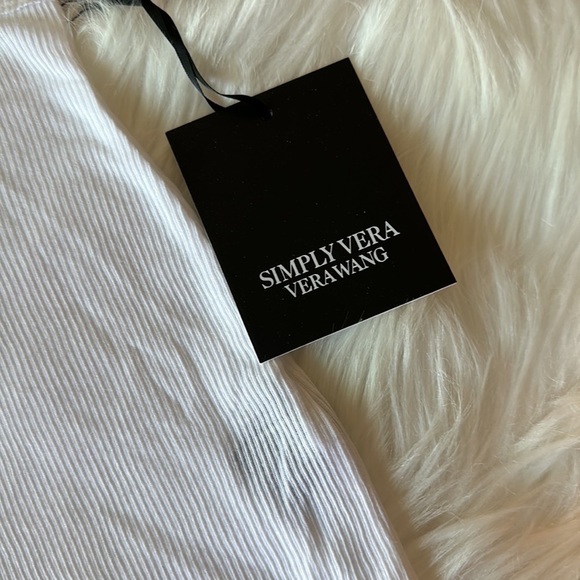 Simply Vera Wang Ribbed Vest - Picture 4 of 5